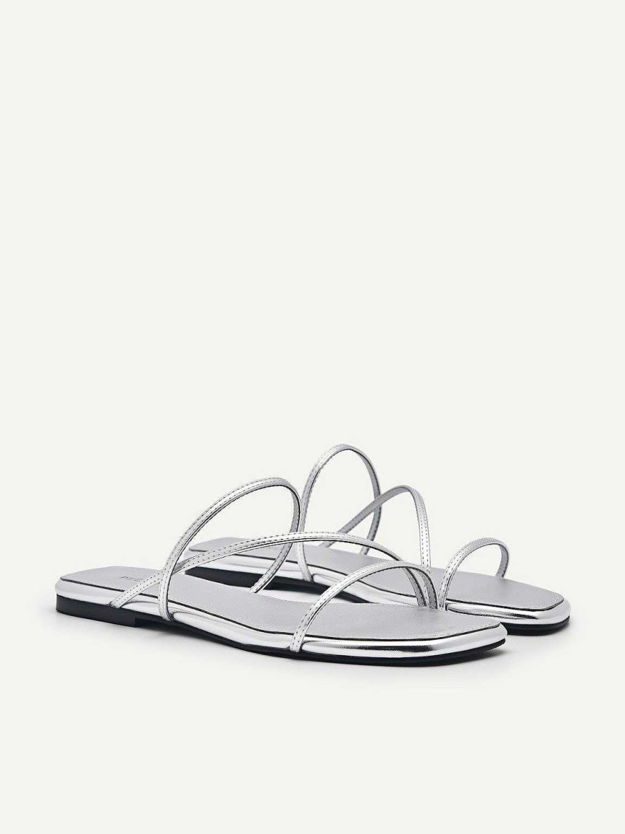 Best Gwyneth Strappy Flats Sandals