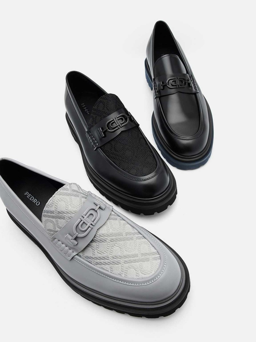 Clearance Pedro Icon Leather Loafers Loafers