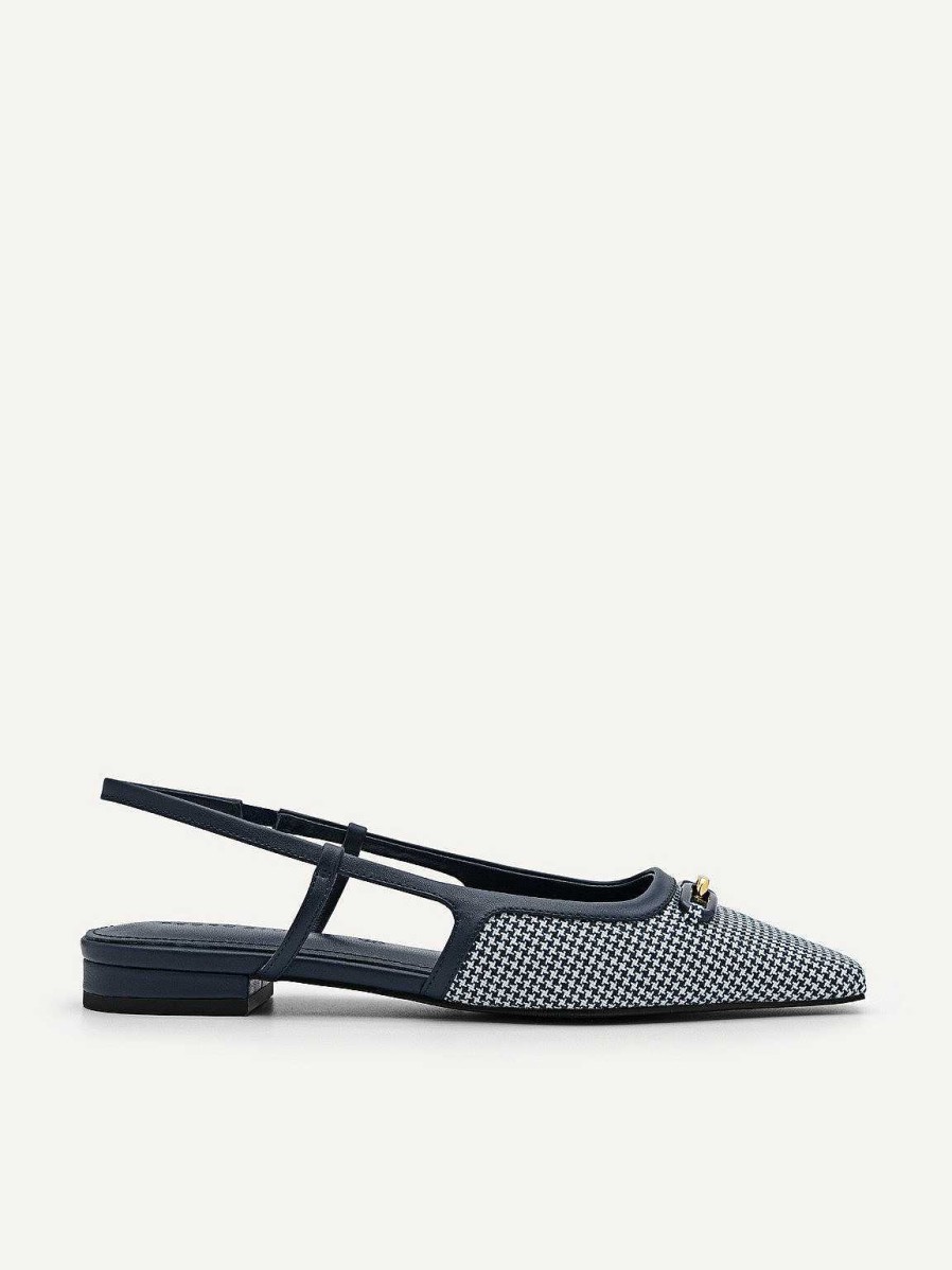 New Pedro Studio Kate Woven Ballerina Flats Ballerinas