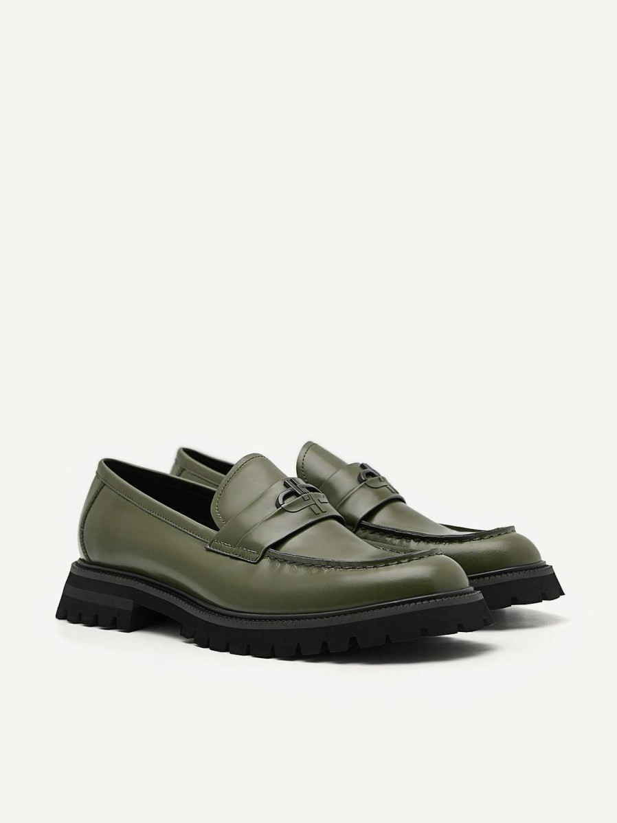 New Pedro Icon Leather Loafers Loafers