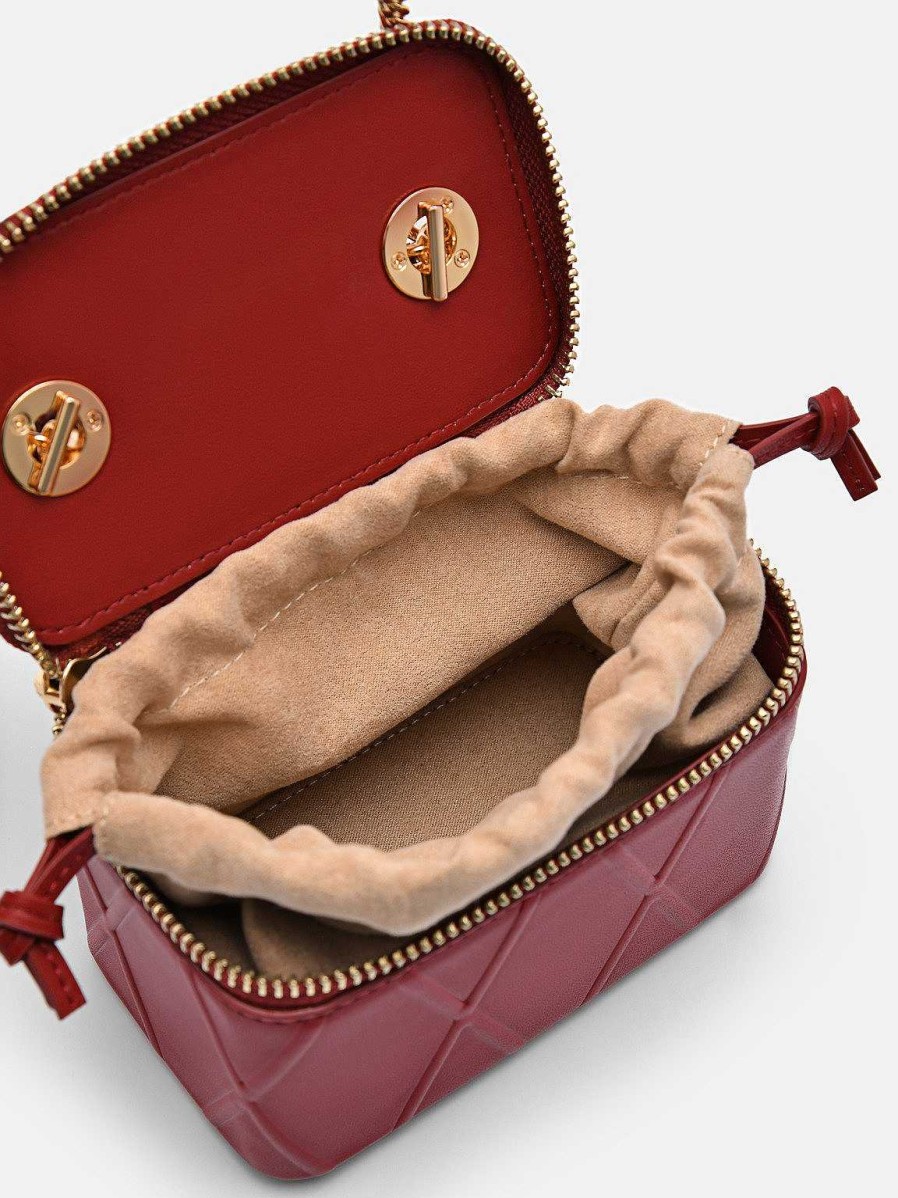 Best Ari Leather Mini Vanity Case Pouches