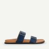 Online Double Band Sliders Sandals