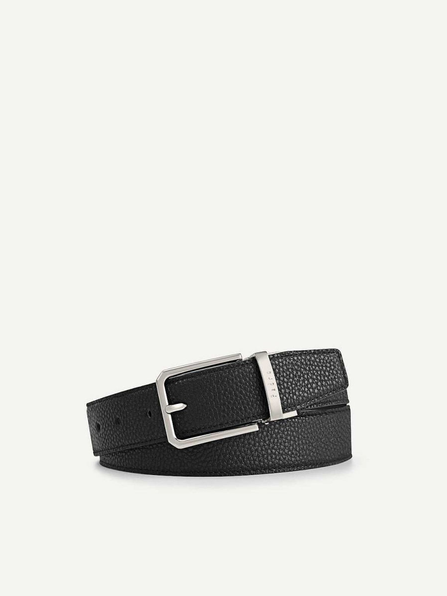 Online Reversible Leather Pin Belt Belts