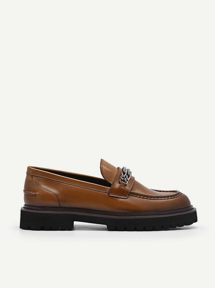 Clearance Sistrah Leather Flats Loafers & Oxfords