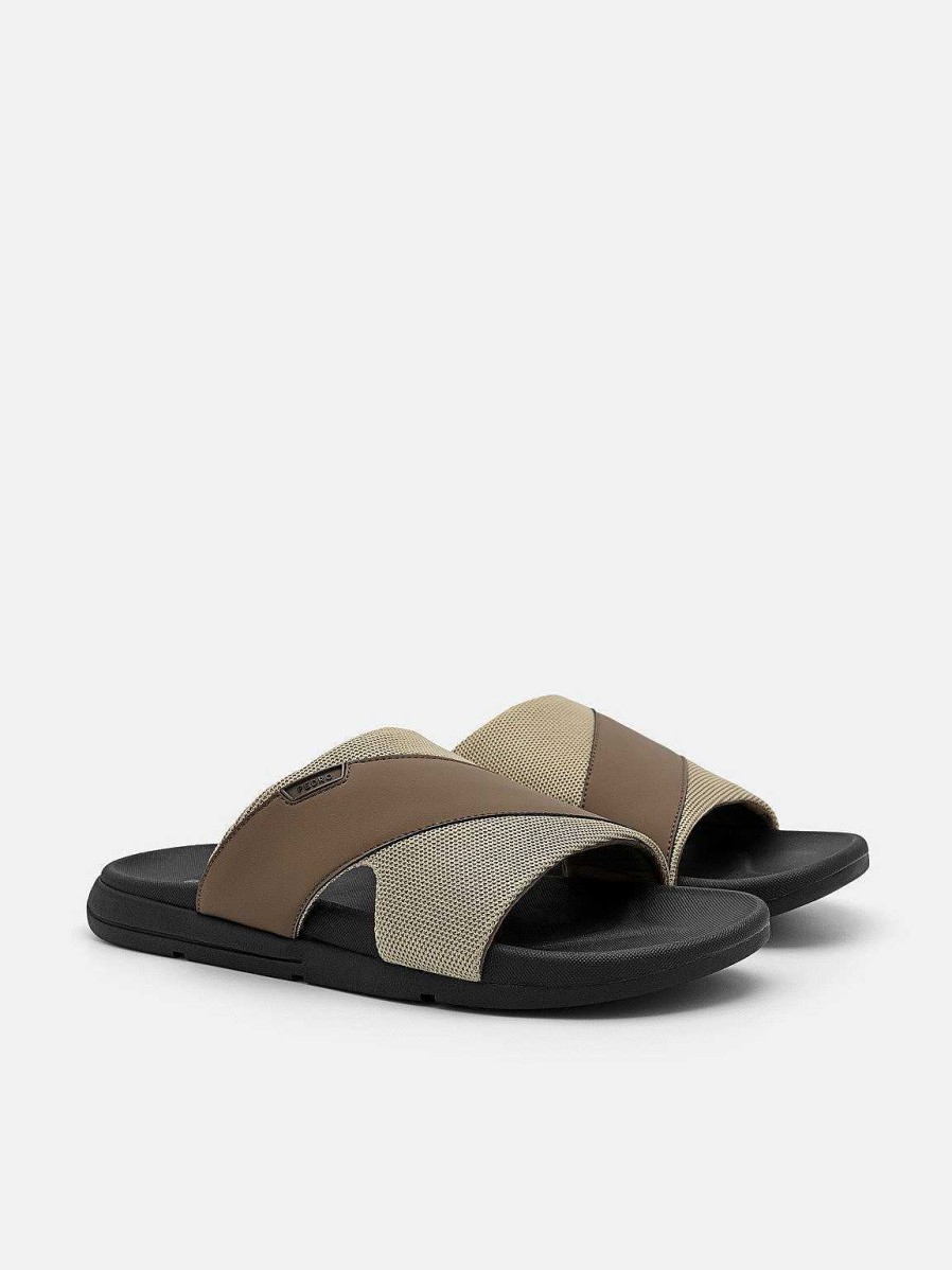 Online Mesh Slide Sandals Sandals