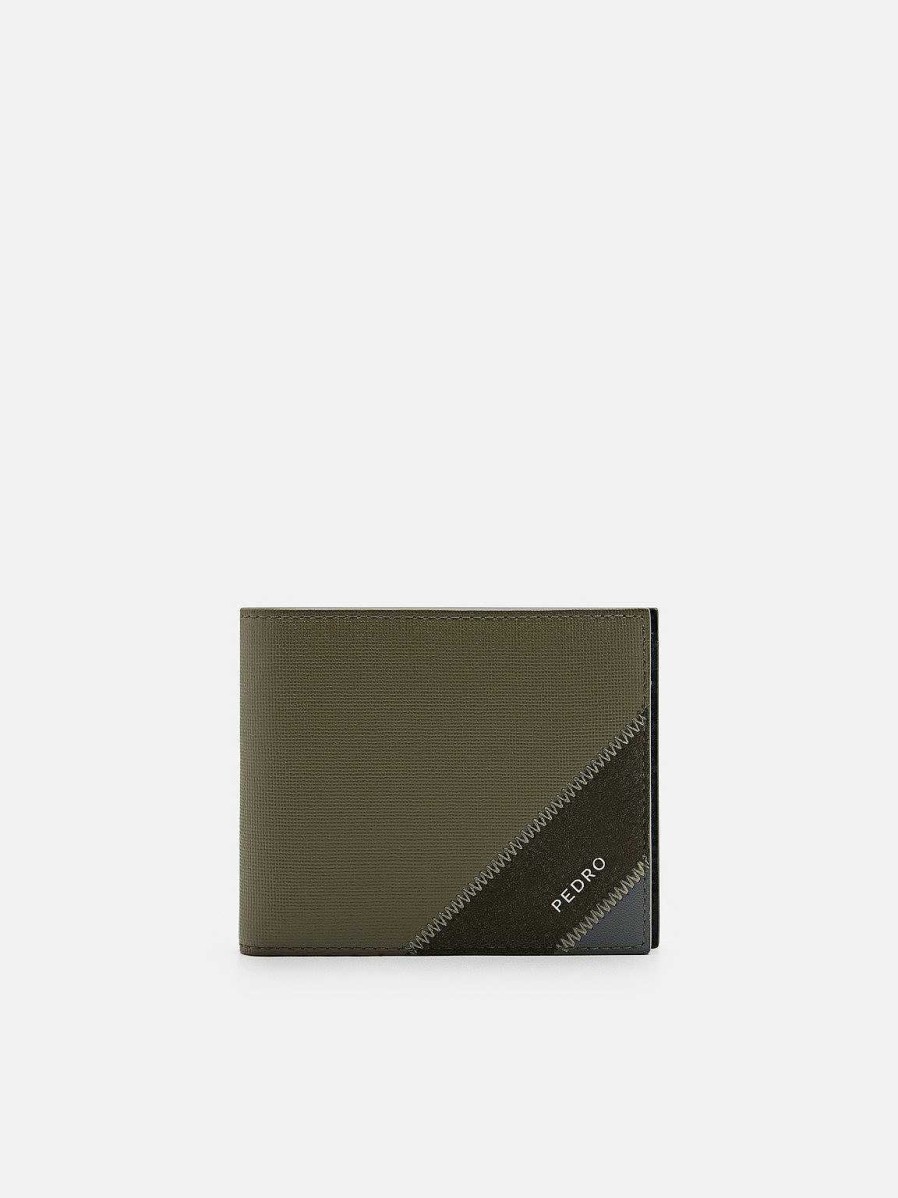 Clearance Leather Bi-Fold Coin Wallet Wallets