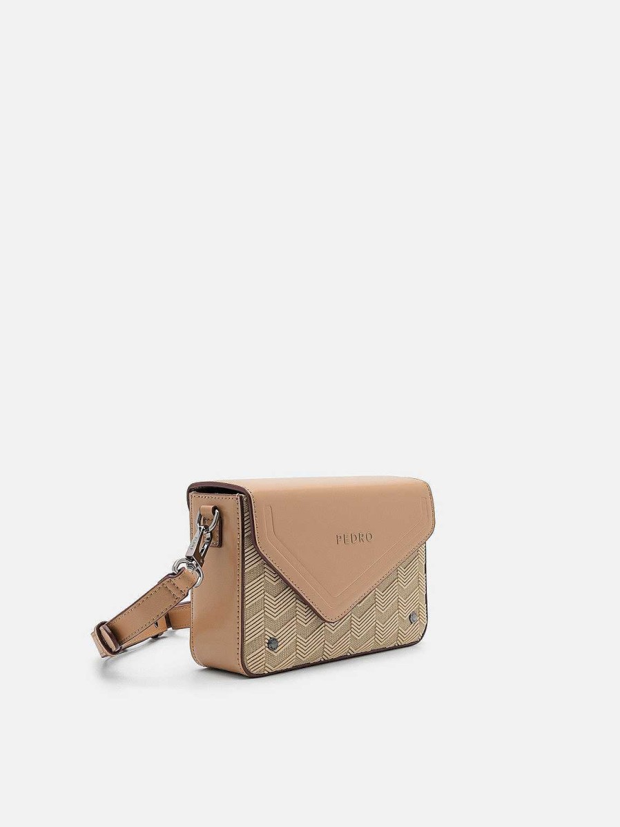 Hot Taper Canvas Boxy Sling Bag Sling Bags