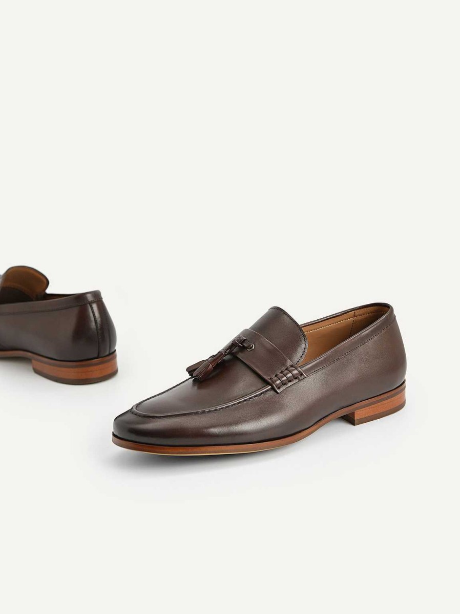 New Leather Tasselled Loafers Loafers