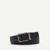 New Leather Reversible Pin Belt Belts