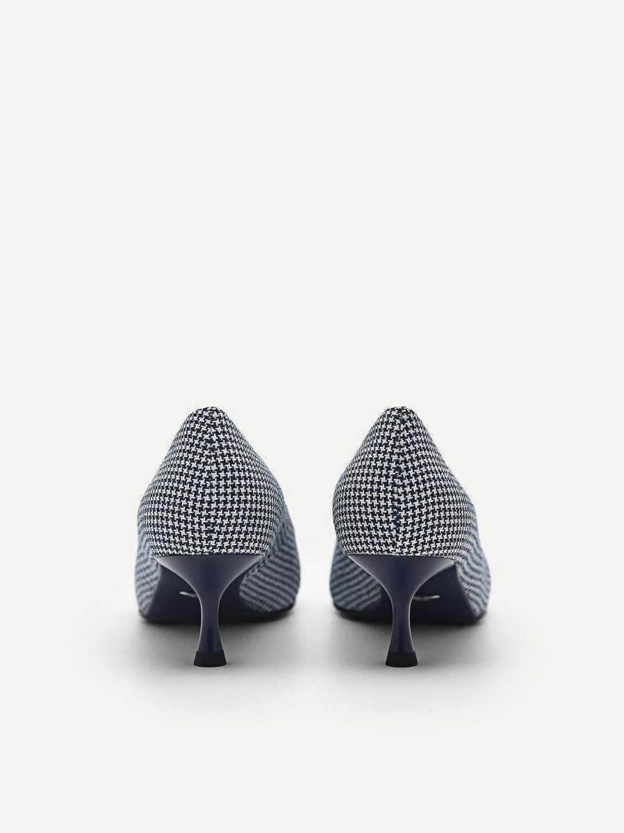 New Pedro Studio Kate Woven Pumps Low Heels