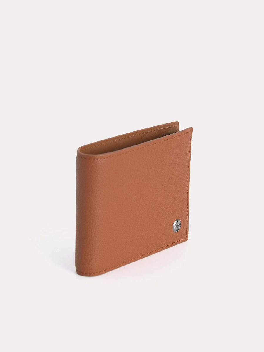 Wholesale Textured Leather Bi-Fold Wallet With Insert Wallets