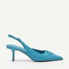 Clearance Pedro Icon Leather Slingback Pumps Pumps