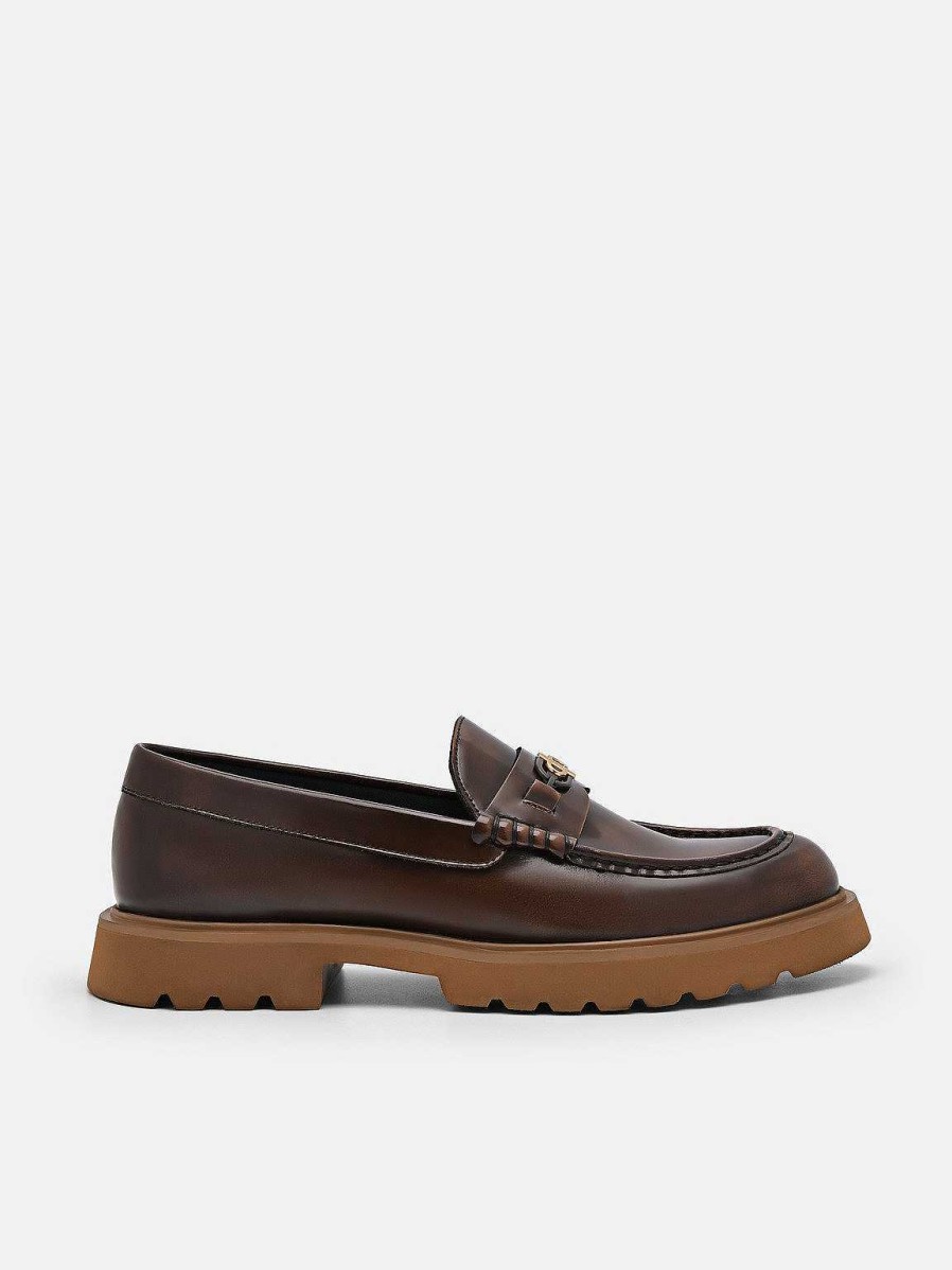 Online Pedro Icon Leather Loafers Loafers & Oxfords