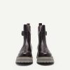 Best Leather Buckled Chelsea Boots Ankle Boots